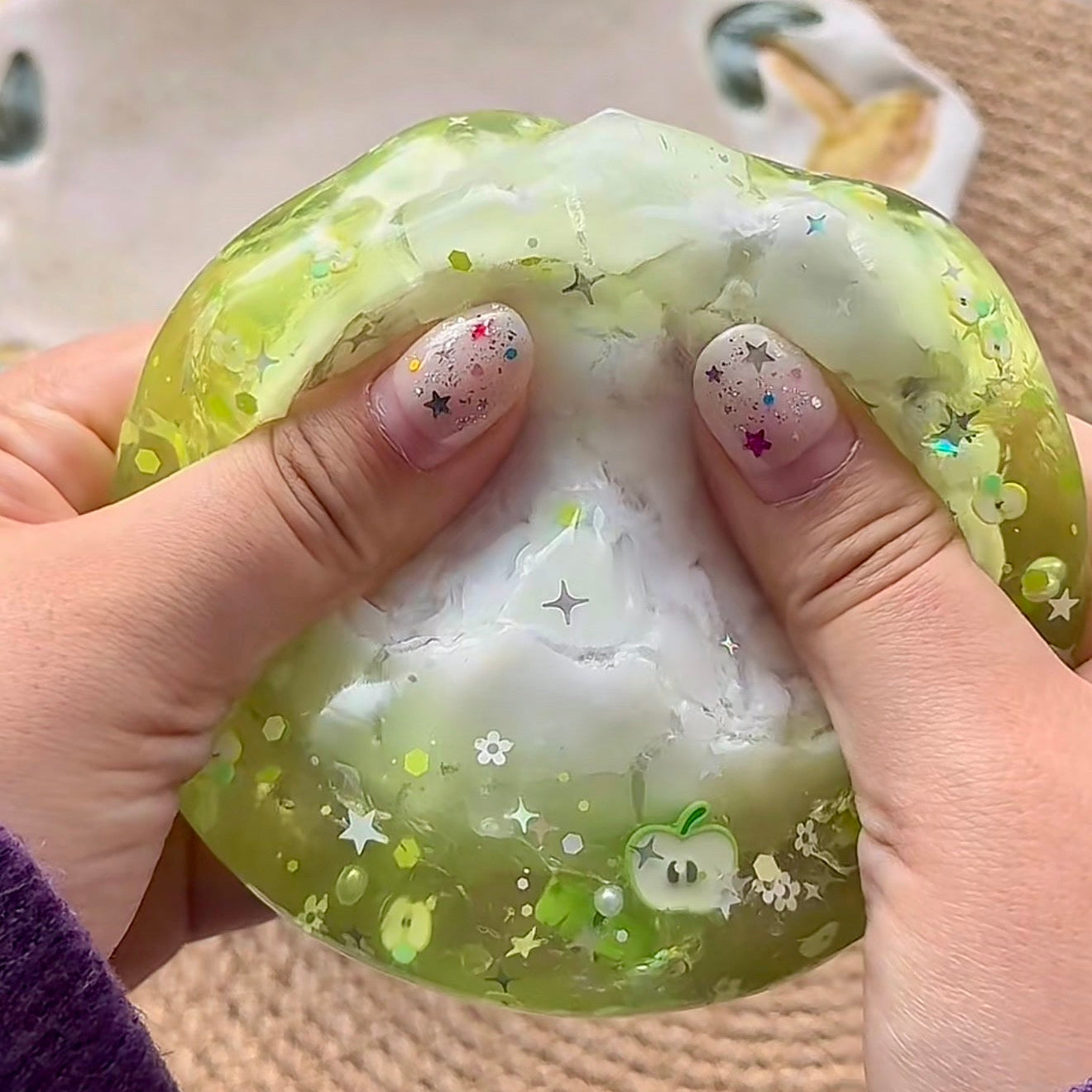 Green Apple Crackle with Vaseline