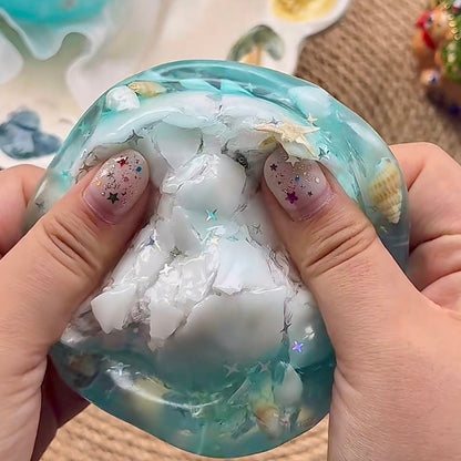 Blue Ocean Crackle with Vaseline