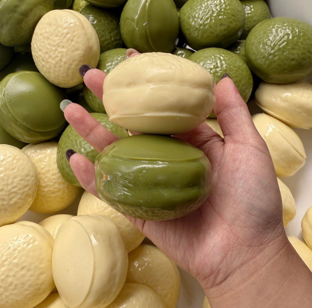 Matcha Pie Crunchy Squishy