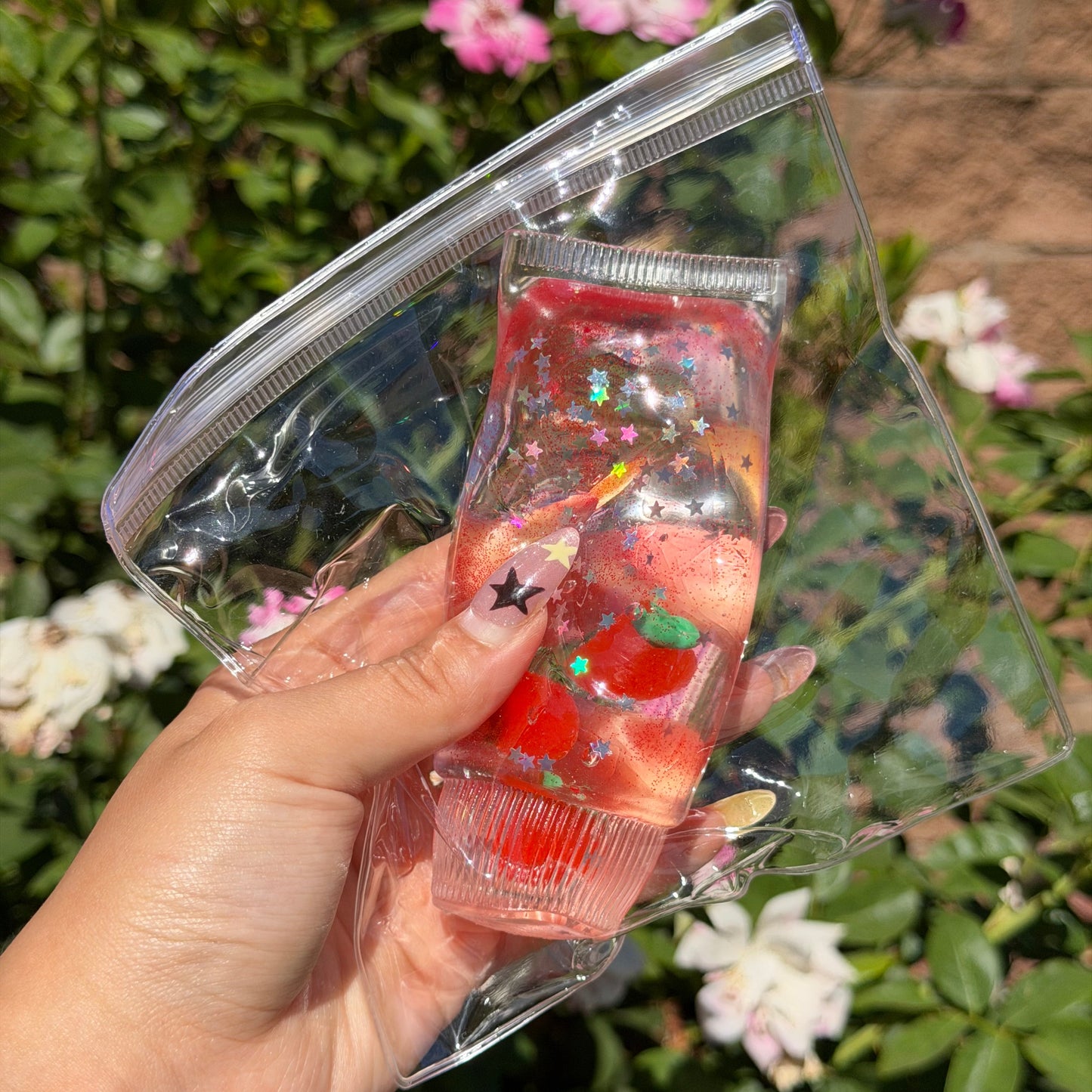 Strawberry Toothpaste Soft  Squishy ( slow rebound )
