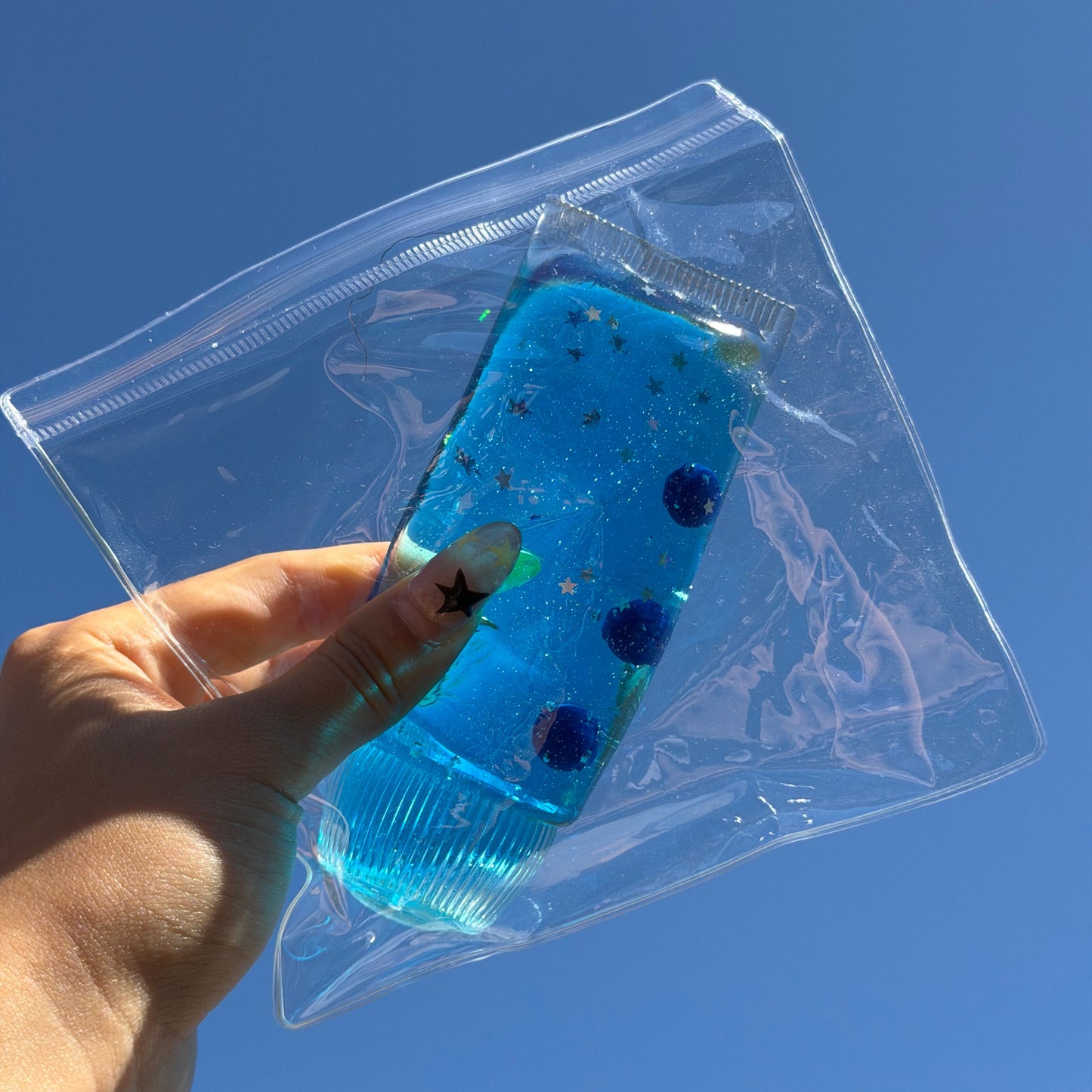Blueberry Toothpaste Soft  Squishy ( slow rebound )