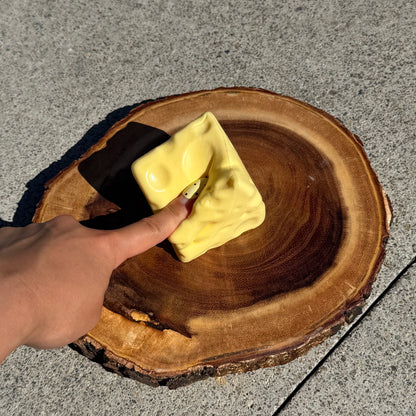 Small Cheese Squishy (slow rebound)