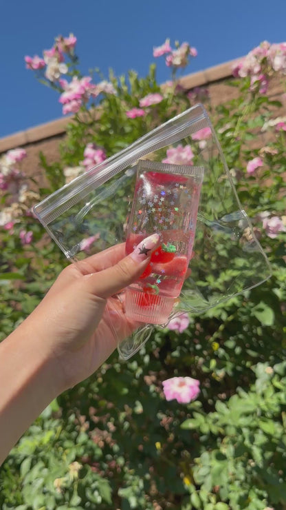 Strawberry Toothpaste Soft  Squishy ( slow rebound )